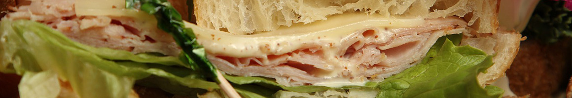 Eating Deli Sandwich at Whole Deli Windsor restaurant in Windsor, CT.